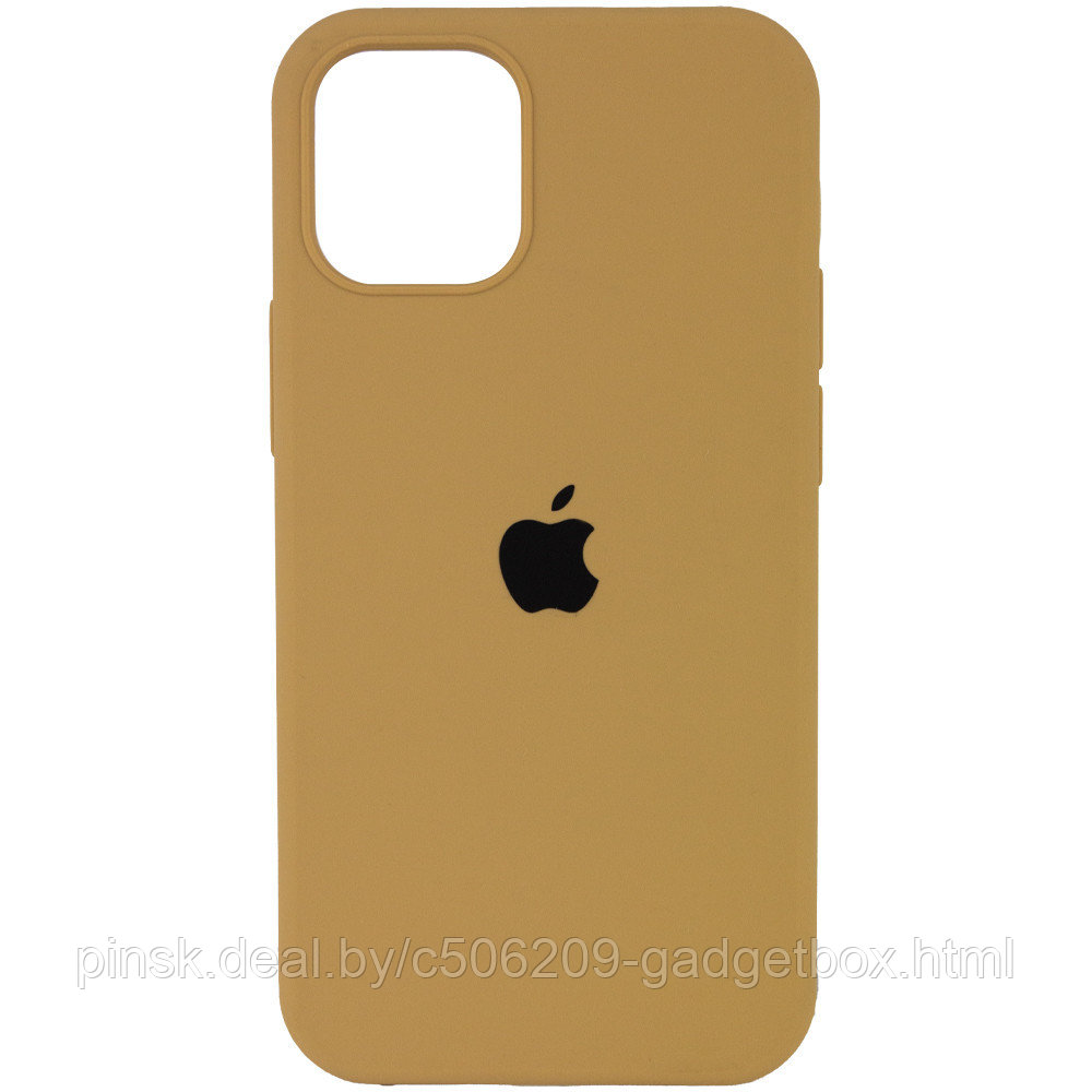 Чехол Silicone Case для Apple iPhone 11 Pro, #28 Gold (Горчичный) - фото 1 - id-p146124557