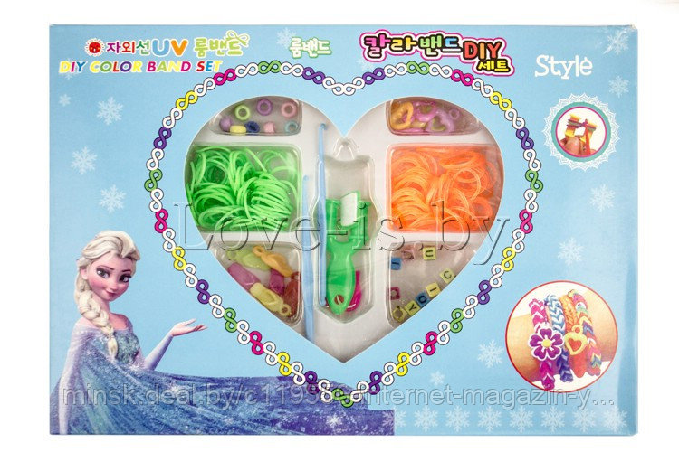 Подарочный набор для плетения "Frozen" - 1000 шт.