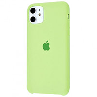 Чехол Silicone Case для Apple iPhone 11, #31 Grass Green (Зеленый)