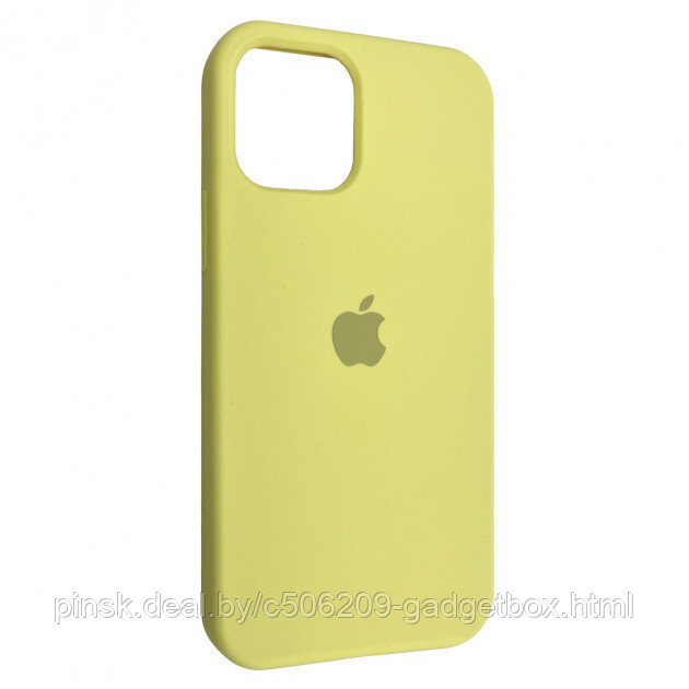 Чехол Silicone Case для Apple iPhone 11 Pro, #32 Flash (Желтый неон) - фото 2 - id-p146124561