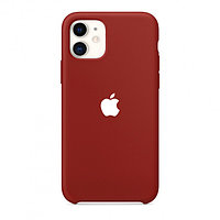 Чехол Silicone Case для Apple iPhone 11, #33 Cherry (Темно-красный)