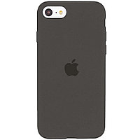 Чехол Silicone Case для Apple iPhone 7 / iPhone 8 / SE 2020, #34 Dark olive (Темно-оливковый)