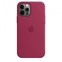 Чехол Silicone Case для Apple iPhone 11 Pro Max, #36 Rose red (Бордовый)