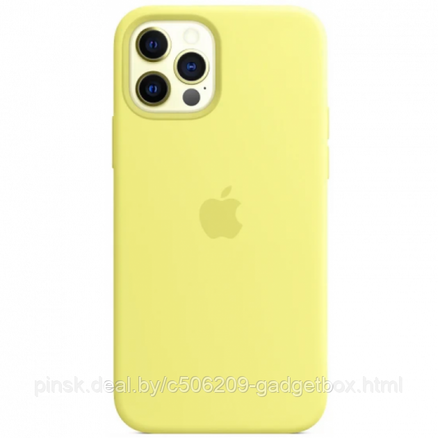 Чехол Silicone Case для Apple iPhone 11 Pro Max, #37 Lemonade (Лимонад) - фото 1 - id-p146124636