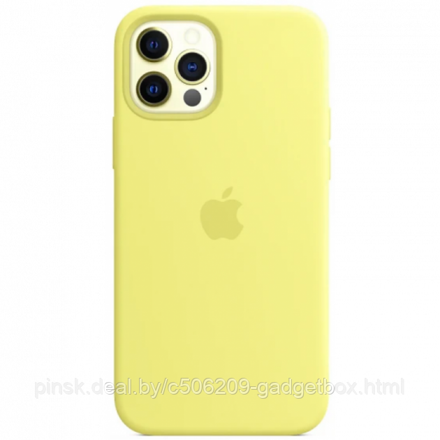 Чехол Silicone Case для Apple iPhone 11 Pro, #37 Lemonade (Лимонад) - фото 1 - id-p146124566