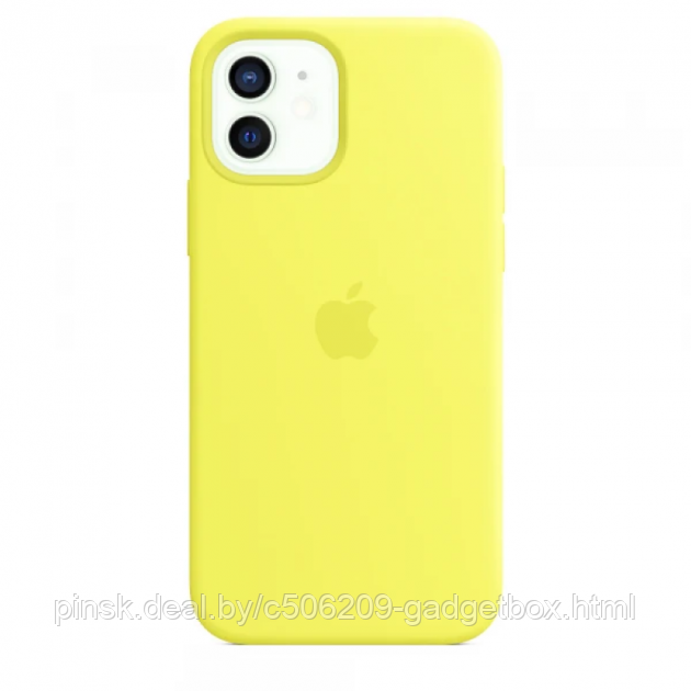 Чехол Silicone Case для Apple iPhone 11, #37 Lemonade (Лимонад) - фото 1 - id-p146124496