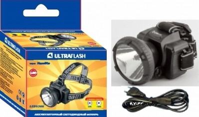 Аккумуляторный налобный фонарь Ultraflash Headlite LED5366 