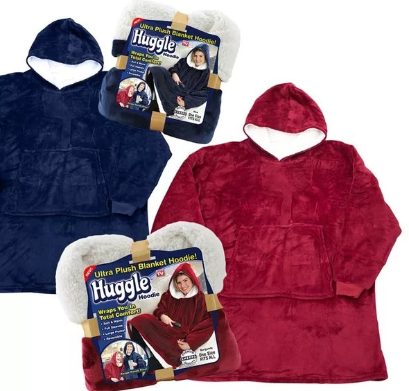 Худи с капюшоном Huggle Hoodie (2 цвета) - фото 1 - id-p144422027