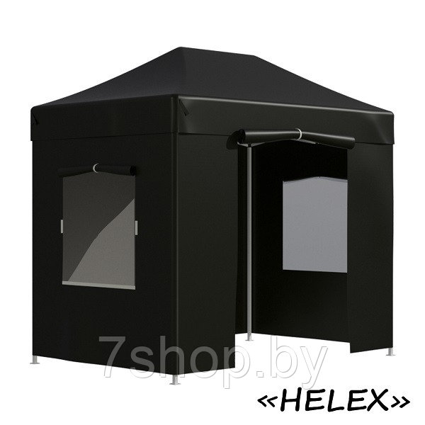 Тент садовый Helex 4322 3x2х3м полиэстер черный - фото 1 - id-p147485524