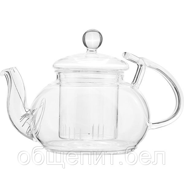 Чайник с пружиной «Хикари»; термост.стекло; 0,5 л - фото 1 - id-p147490677