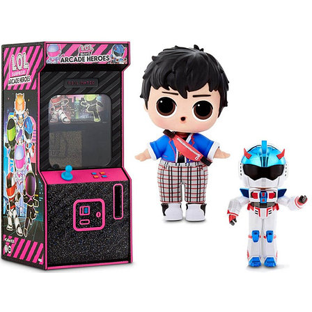 Куклы L.O.L. LOL Boys Arcade Heroes Игровой автомат Fun Boy Doll 569374E, фото 2