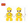 6817 Конструктор COGO "Строительная площадка", 99 деталей, крупные детали, для малышей, аналог Lego Duplo, фото 7