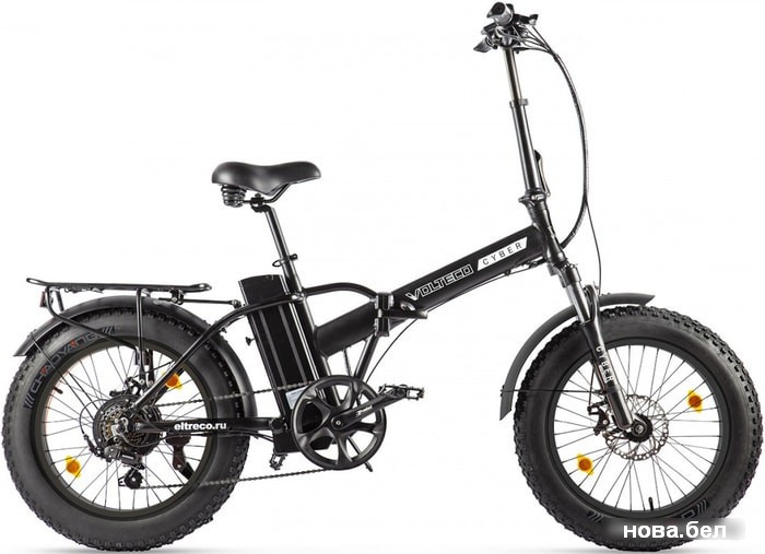 Электровелосипед Volteco Cyber 2020 (черный), фото 1