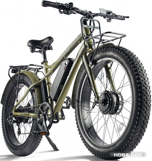 Электровелосипед Volteco Bigcat Dual 2020 (бежевый) - фото 2 - id-p147553894