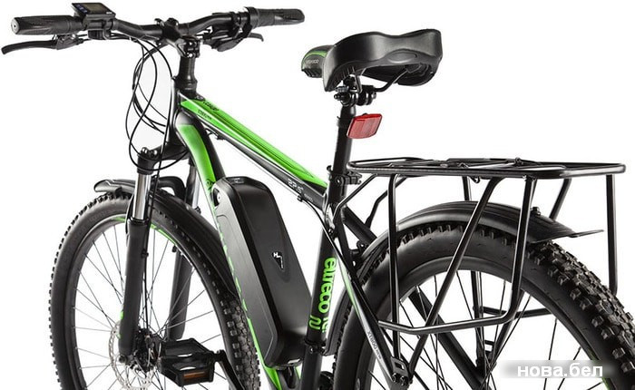 Электровелосипед Eltreco XT 800 New 2020 (черный/оранжевый) - фото 5 - id-p147553896