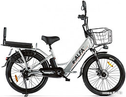 Электровелосипед Eltreco Green City E-Alfa Fat 2020 (серебристый)