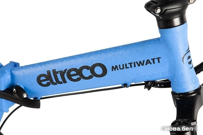 Электровелосипед Eltreco Multiwatt 2020 (серый) - фото 4 - id-p147553909