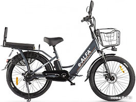 Электровелосипед Eltreco Green City E-Alfa Fat 2020 (темно-серый)
