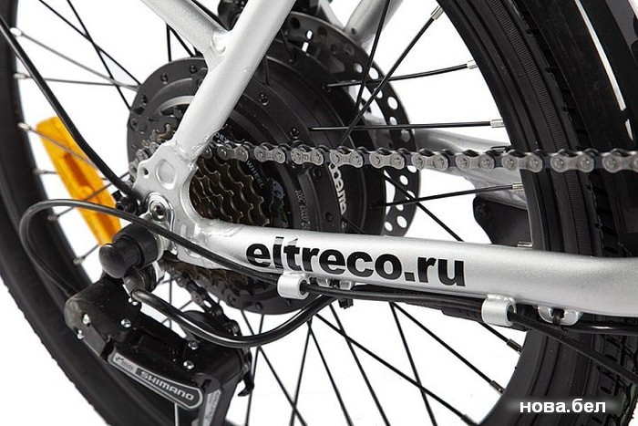 Электровелосипед Volteco Flex 2020 (серебристый) - фото 5 - id-p147553918
