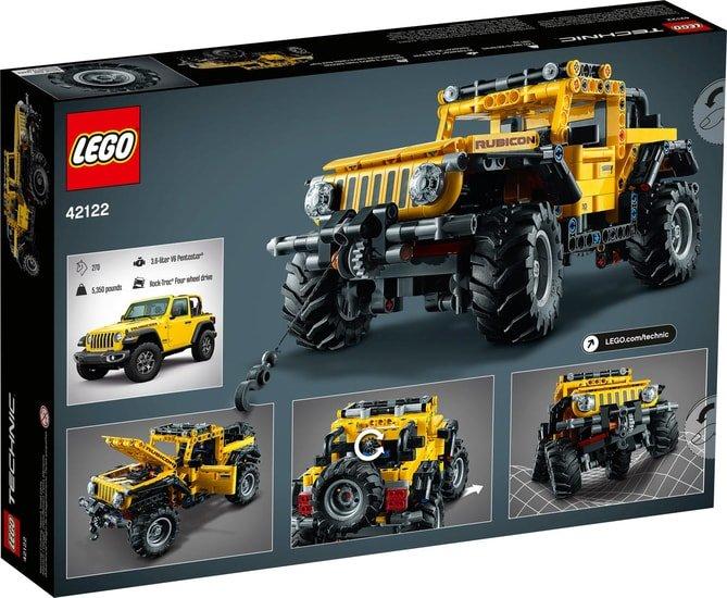 Конструктор LEGO Technic 42122 Jeep Wrangler - фото 2 - id-p147553922