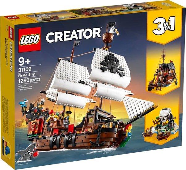 Конструктор LEGO Creator 31109 Пиратский корабль