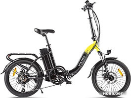 Электровелосипед Volteco Flex 2020 (черный/желтый)