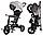 Детский велосипед трехколесный QPlay Rito, колеса 10\8 (складной) арт.QA6 зеленый, фото 3