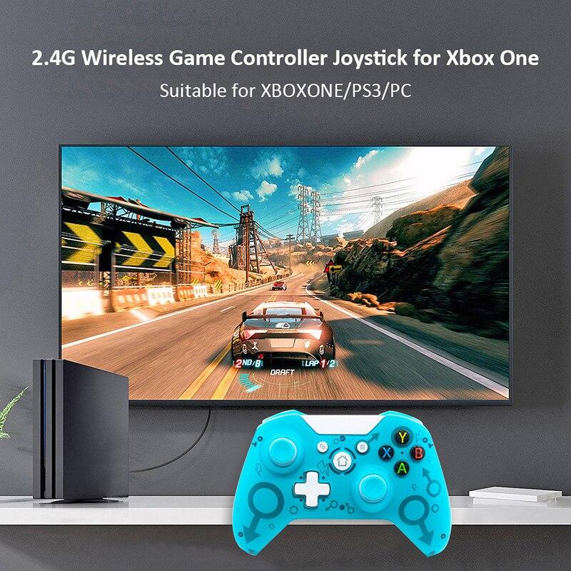 Беспроводной геймпад для Microsoft Xbox One N-1 Pink, радио 2,4GHz, XBox One, PC, PS3 - фото 7 - id-p147562599
