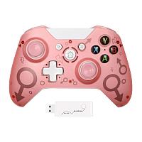 Беспроводной геймпад для Microsoft Xbox One N-1 Pink, радио 2,4GHz, XBox One, PC, PS3