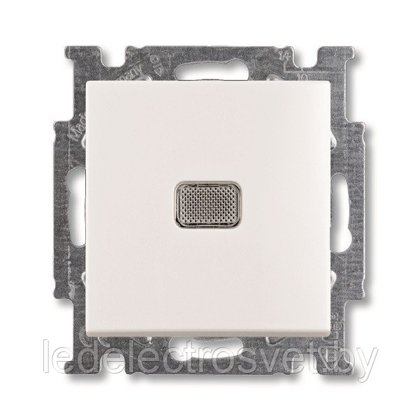 Basic 55 - Кнопка с нейтральным символом с возможностью подсветки (белый)