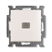 Basic 55 - Кнопка с нейтральным символом с возможностью подсветки (белый)