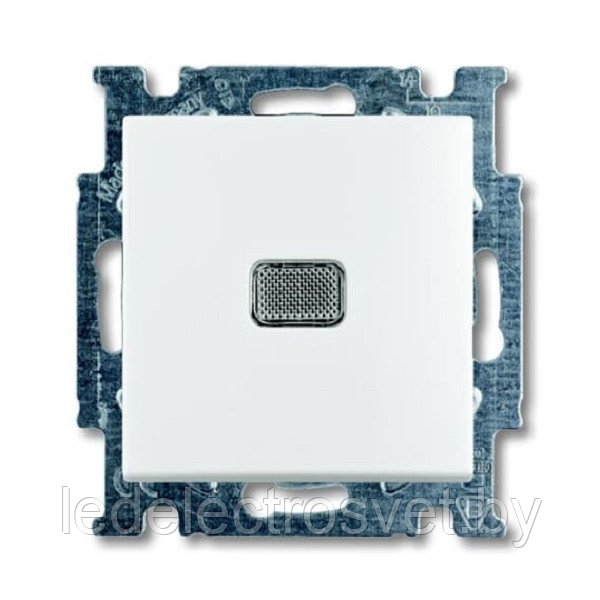 Basic 55 - Кнопка с нейтральным символом с возможностью подсветки (сл.кость)