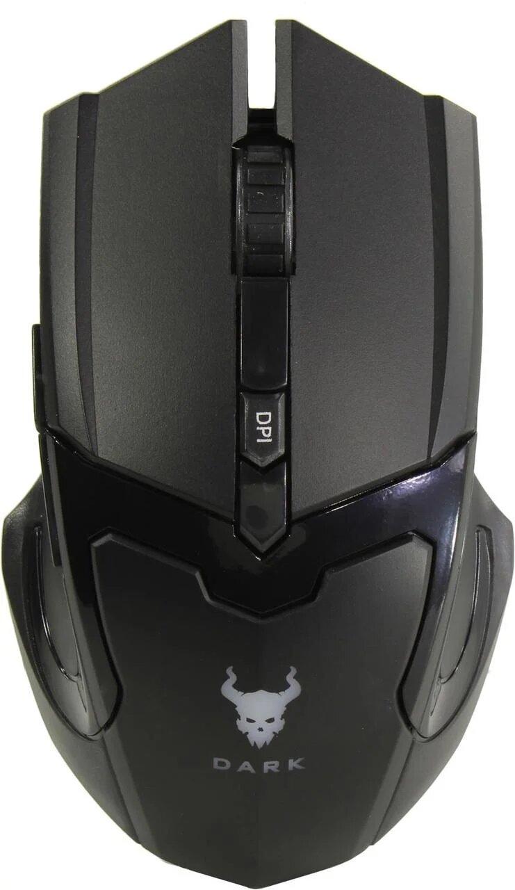 Мышь игровая беспроводная Smartbuy RUSH Dark черная (SBM-733AGG-K)/40, фото 1