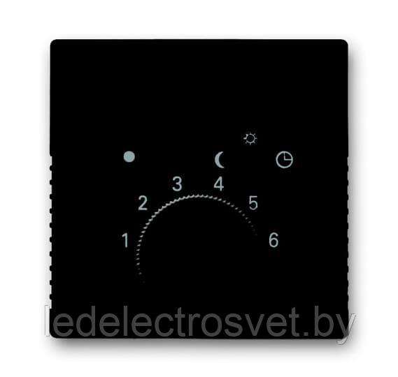Basic 55 - Лицевая панель для термостата 1094U,1097U (шато-черный)