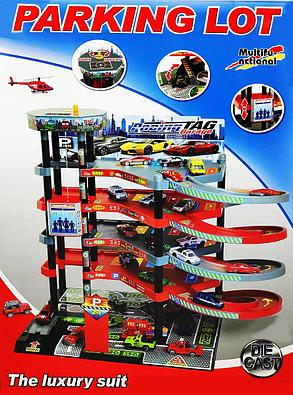 Детский игровой гараж-парковка 5 этажей Racing Tag Garage, фото 2