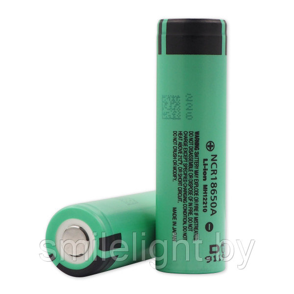 Аккумулятор PANASONIC NCR18650A 3100mAh 6,2A Li-Ion 3,6V - фото 1 - id-p147575610