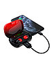 Беспроводные наушники Smartbuy i500 + Powerbank черно-красная, фото 4