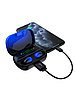 Беспроводные наушники Smartbuy i500 + Powerbank черно-синяя, фото 4