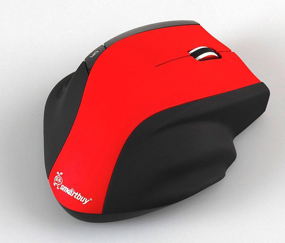 Мышь беспроводная Smartbuy 613AG красно/черная (SBM-613AG-RK)/40