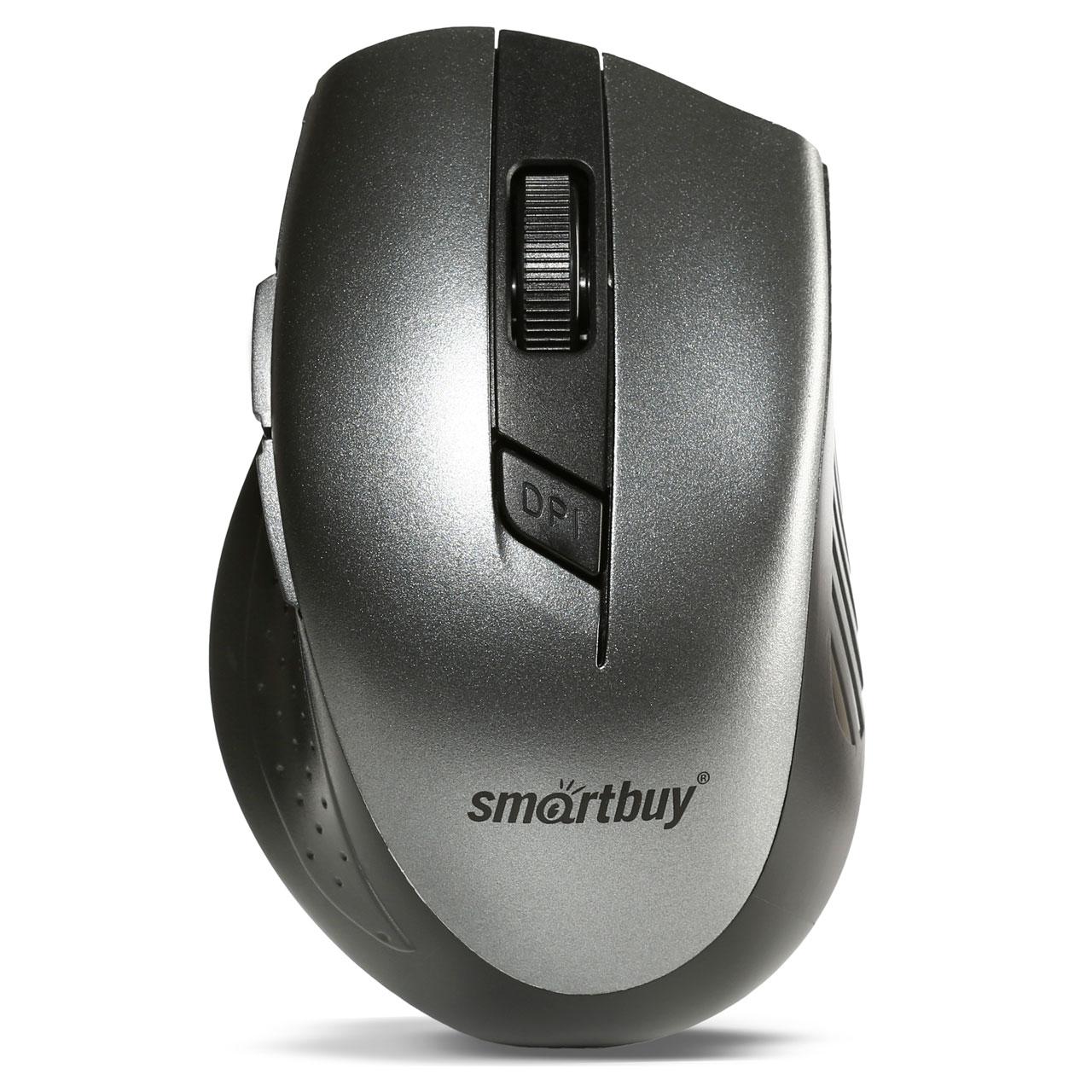 Мышь беспроводная Smartbuy ONE 602AG серо-черная (SBM-602AG-GK) / 40