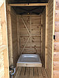 Туалет, душ (хозблок) с террасой под одной крышей 3000х3000 мм №30, фото 3