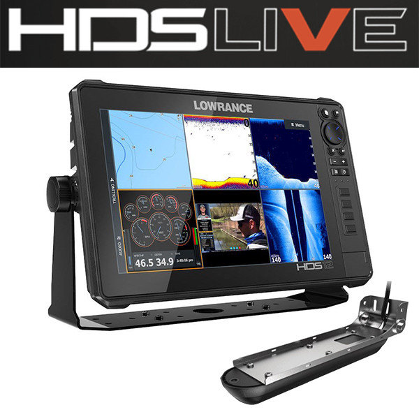 Эхолот-картплоттер Lowrance HDS-12 LIVE Active Imaging 3-в-1