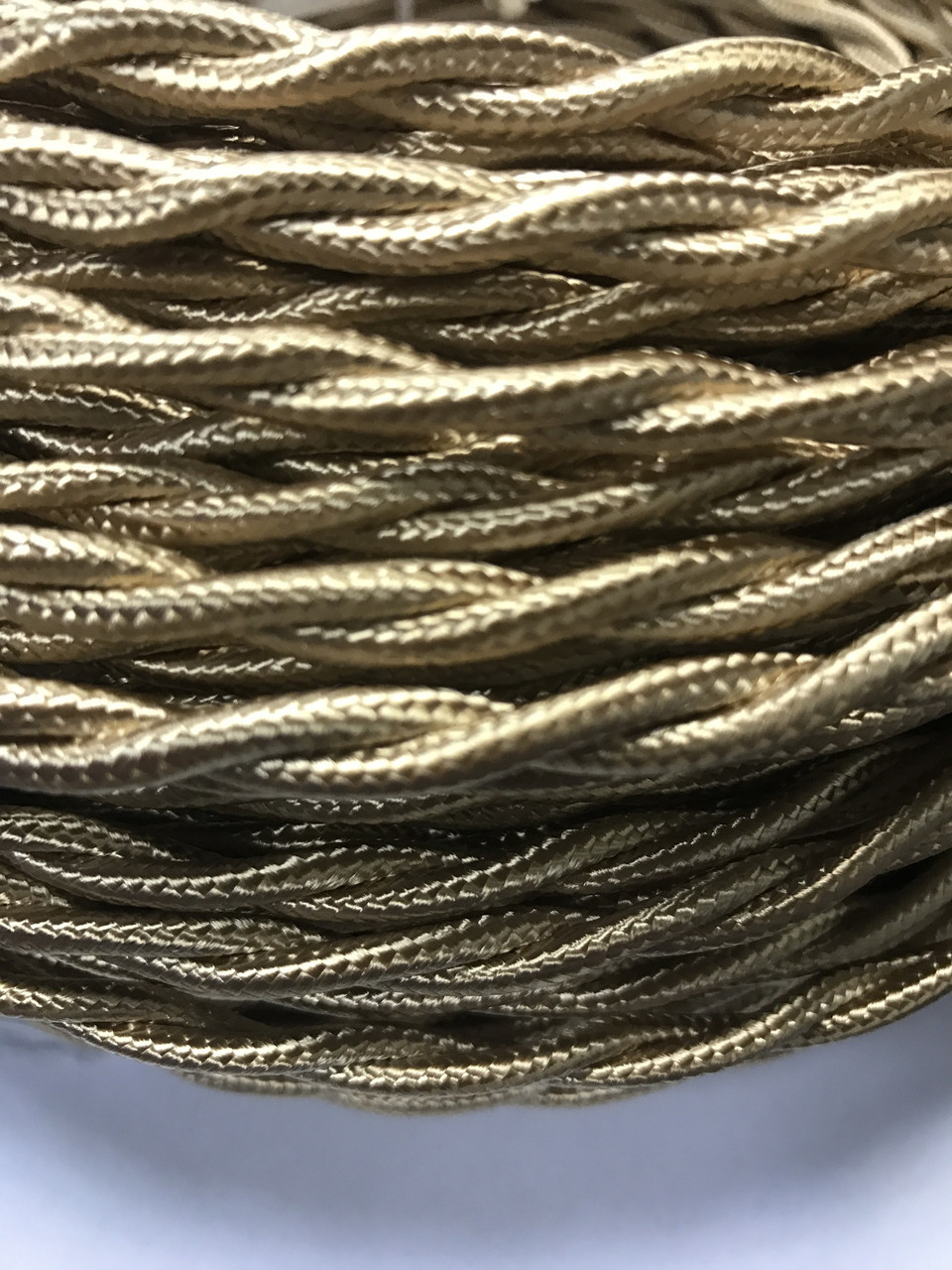 Витой провод 2х0,75  "Бронзовый шёлк" ОТМ-Групп
