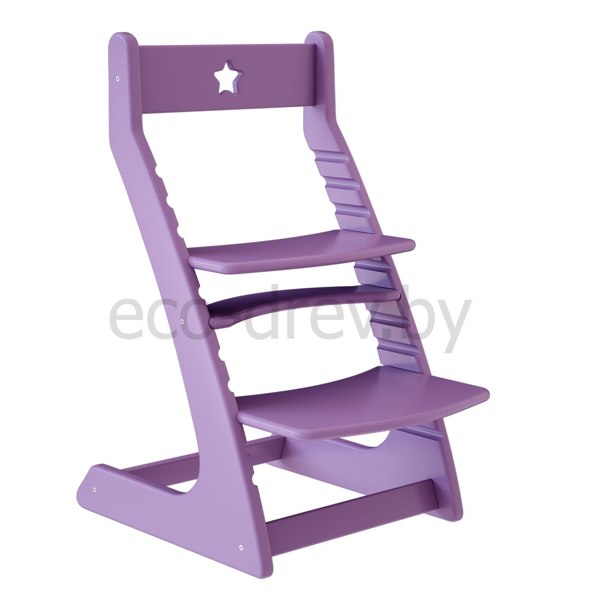 Регулируемый десткий стул "Ростик/Rostik" (Фиолетовый) - фото 5 - id-p121331745