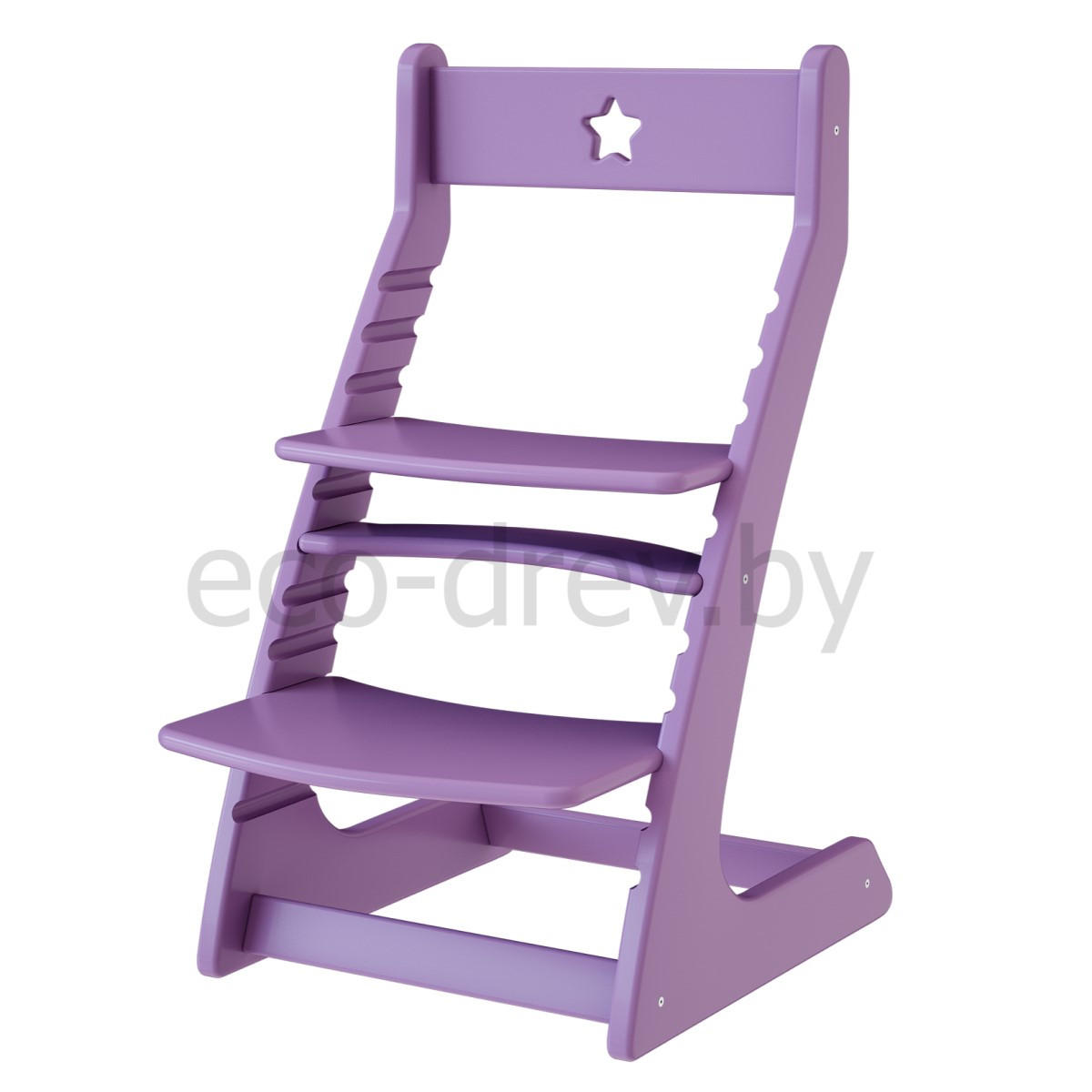 Регулируемый десткий стул "Ростик/Rostik" (Фиолетовый) - фото 1 - id-p121331745