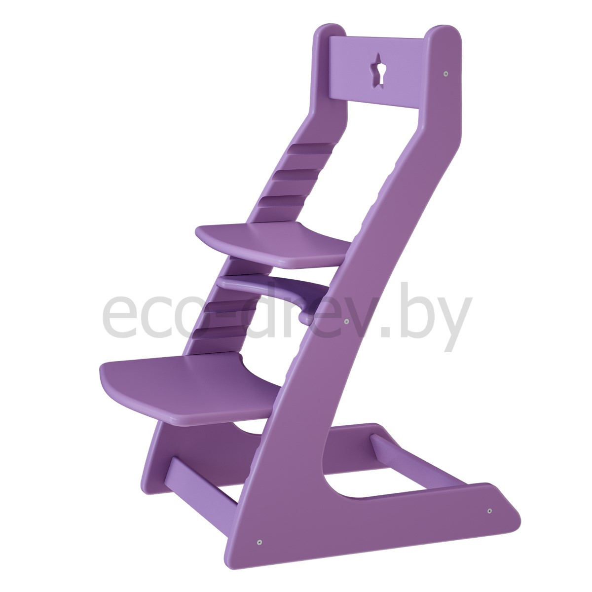 Регулируемый десткий стул "Ростик/Rostik" (Фиолетовый) - фото 3 - id-p121331745