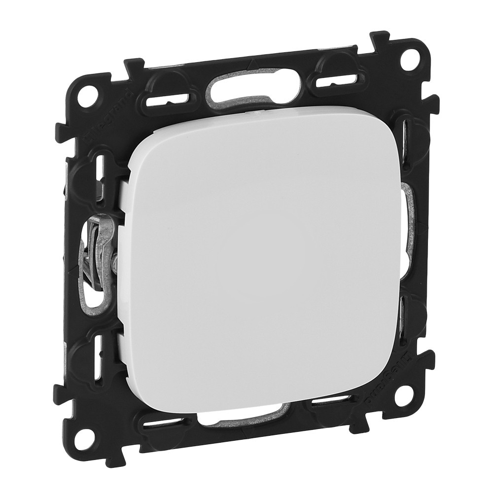 Заглушка с суппортом Legrand Valena Allure (белая)