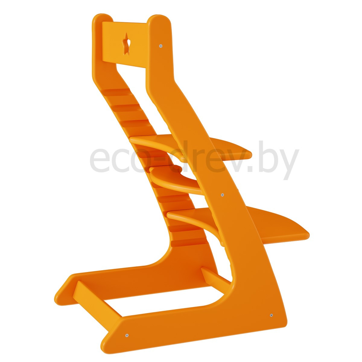 Регулируемый десткий стул "Ростик/Rostik" (Оранжевый) - фото 5 - id-p147597056