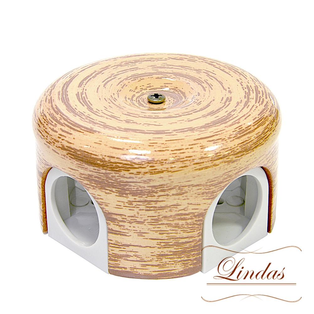 Распределительная коробка  90мм Lindas, цвет кедр