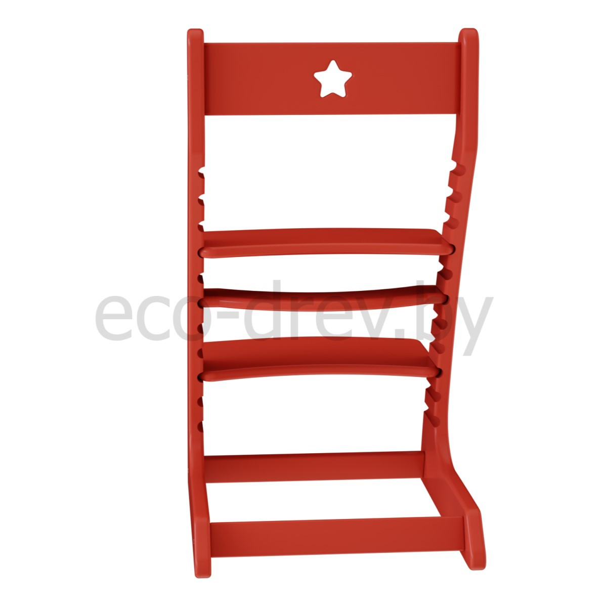 Регулируемый десткий стул "Ростик/Rostik" (Красный) - фото 9 - id-p147597062